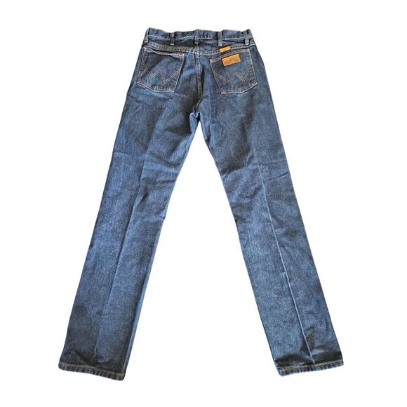 Wrangler Flame Resistant Darkwash Wotk Jeans Cat2 NWOT - Picture 5 of 9